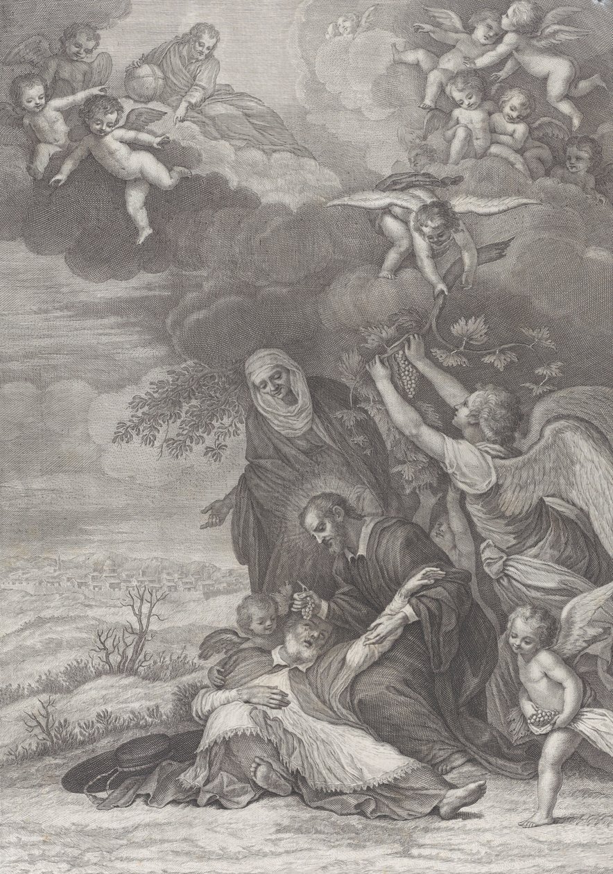 Miracle of a Saint, 1777 av Benedetto Eredi