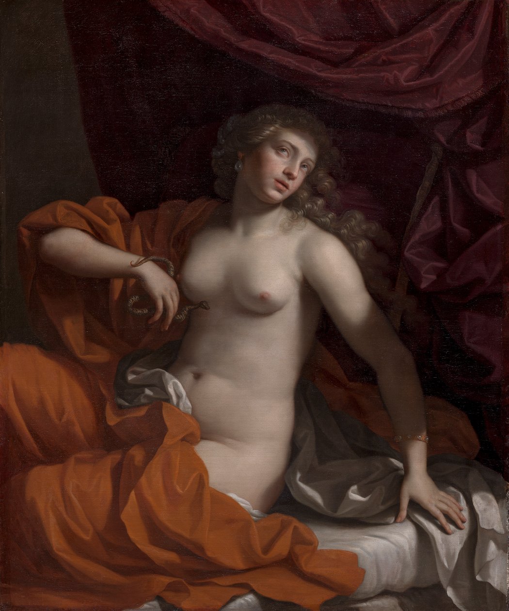 Kleopatra av Benedetto Gennari