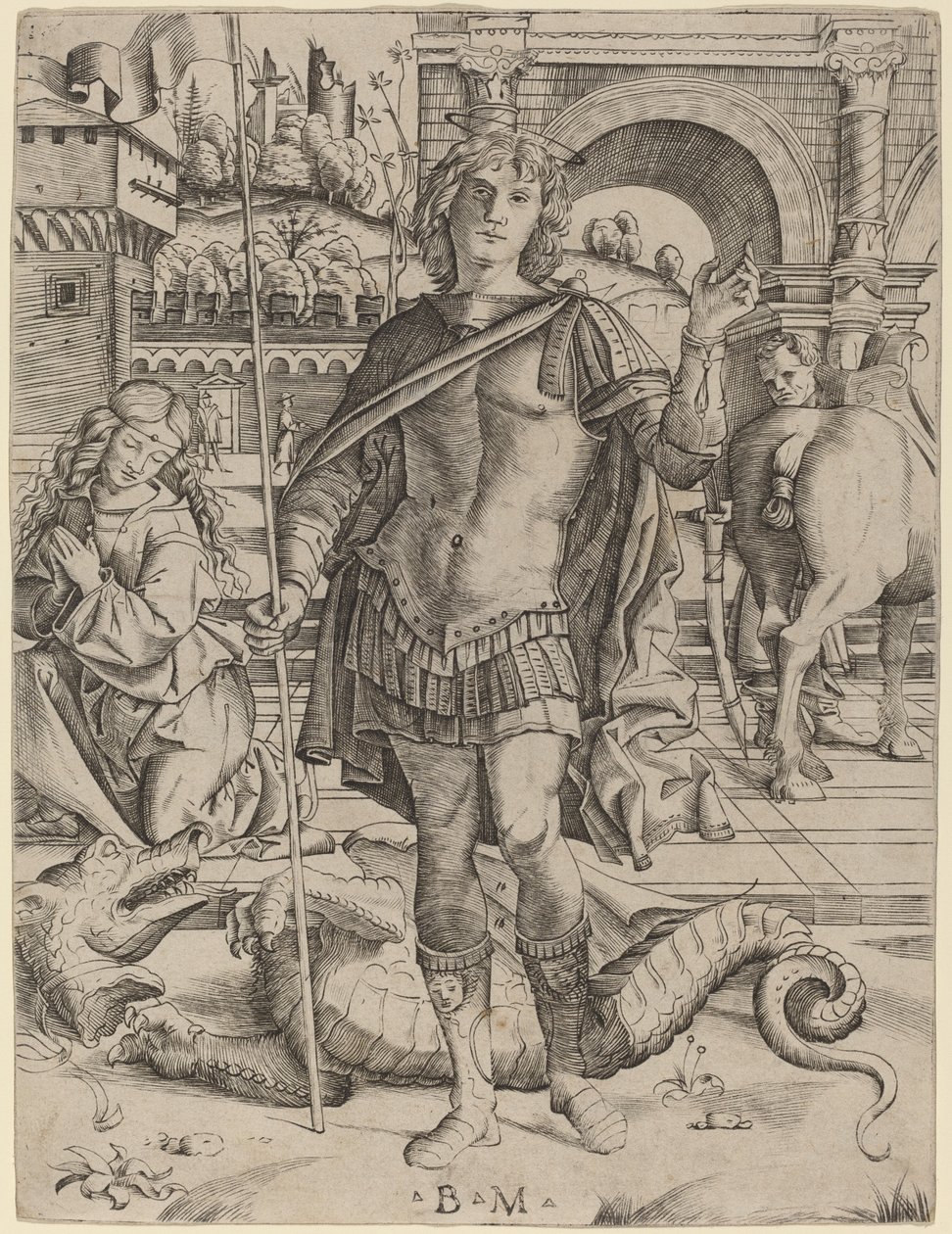 Saint George av Benedetto Montagna