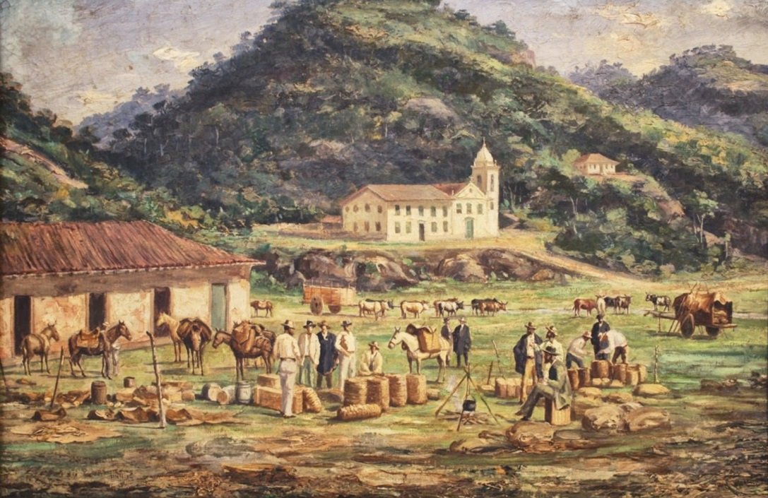 Rancho Grande dos Tropeiros av Benedito Calixto