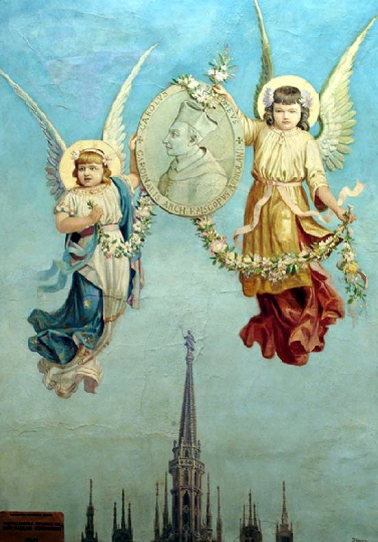 Ekte bilde av Saint Charles BorromeonPortugues: Ekte bilde av Sao Carlos Borromeun av Benedito Calixto
