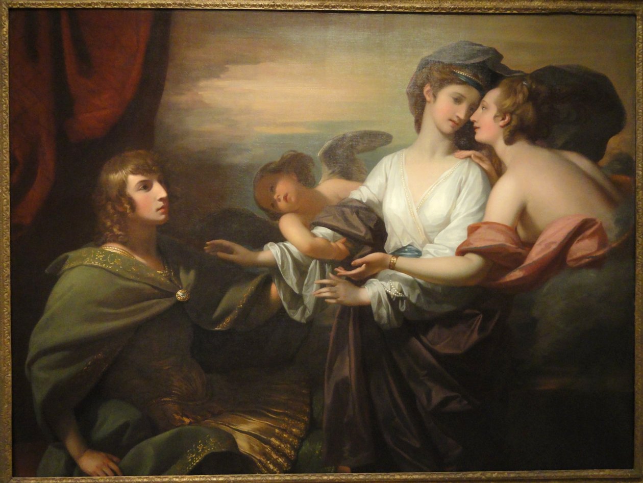 Helen brakt til Paris av Benjamin West