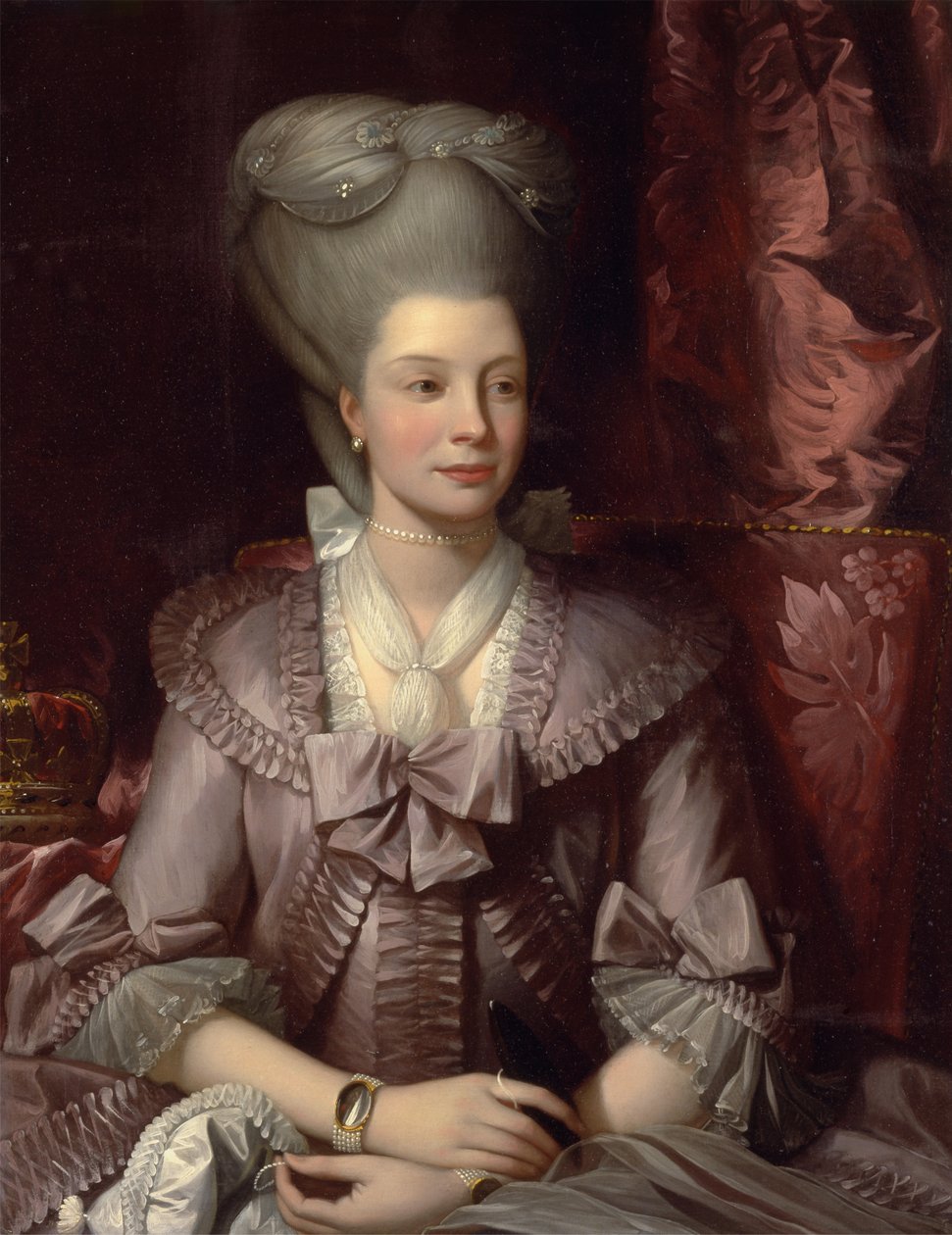 Dronning Charlotte av Benjamin West
