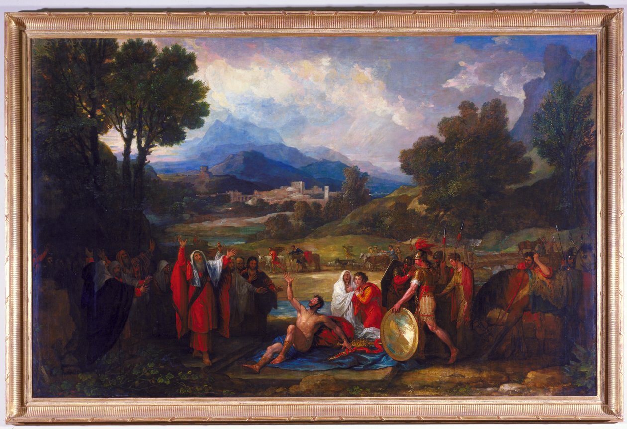 Saul før Samuel og profetene, 1812 av Benjamin West