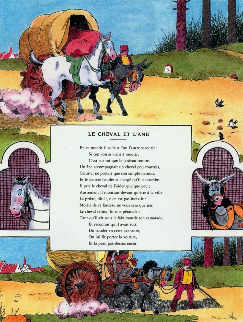 The Horse and the Ass, illustrasjon fra 