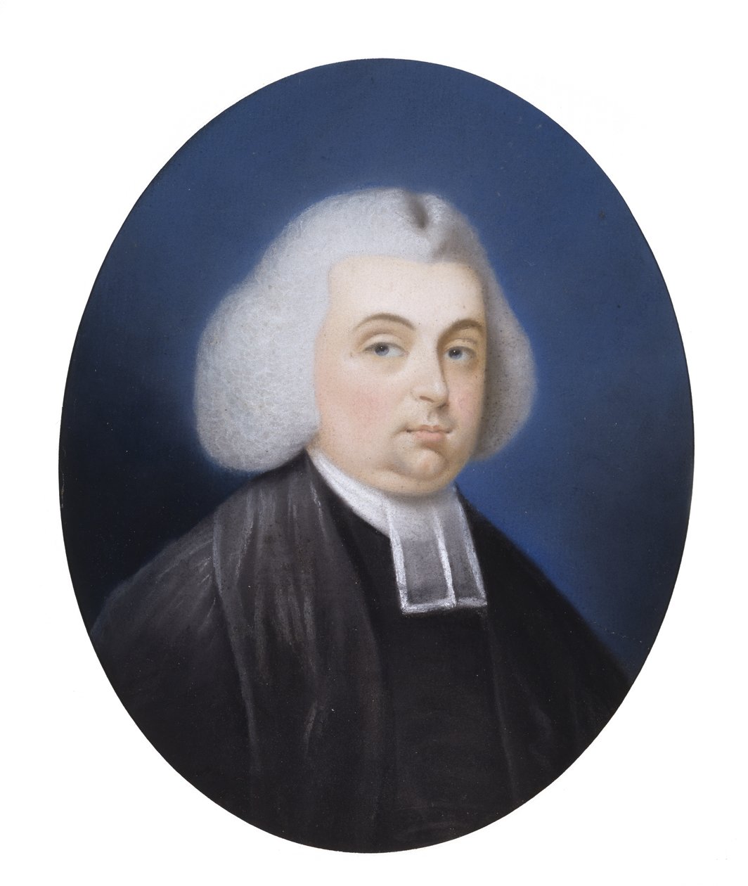 Portrett av pastor James Diman av Benjamin Blyth