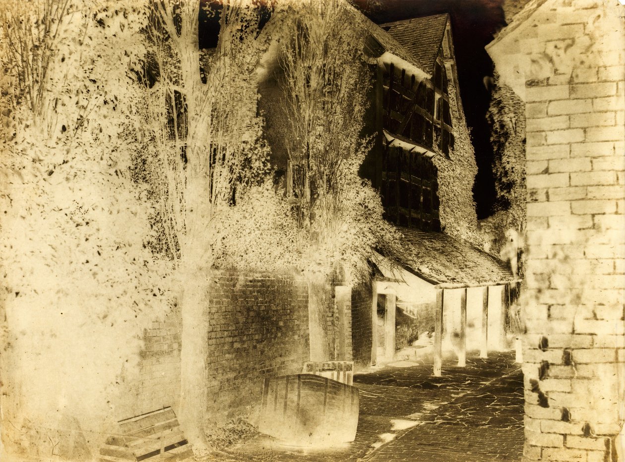 Landlig herregård, muligens Bredicot, 1852-54. av Benjamin Brecknell Turner