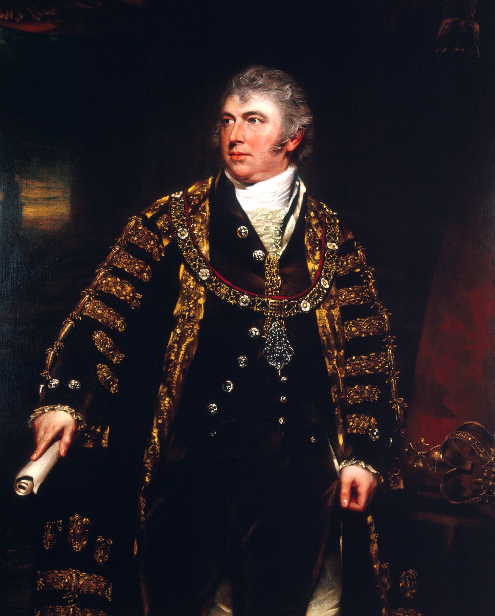 Harvey Christian Combe, Lord Mayor 1799 av Benjamin Burnell