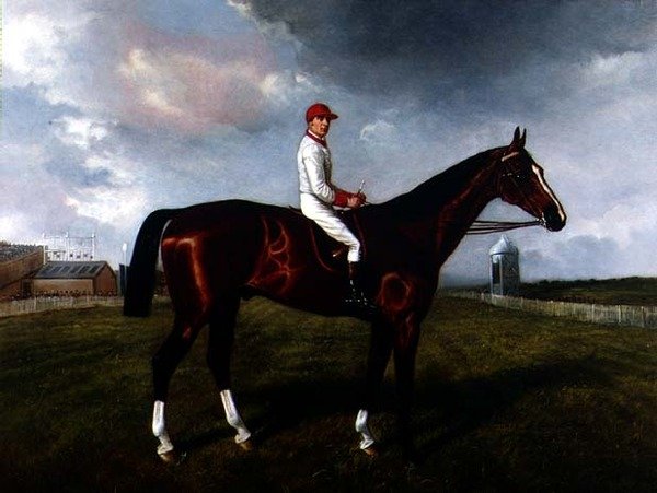 "St. Gatien" med Charles Wood Up, på Newmarket av Benjamin Cam Norton