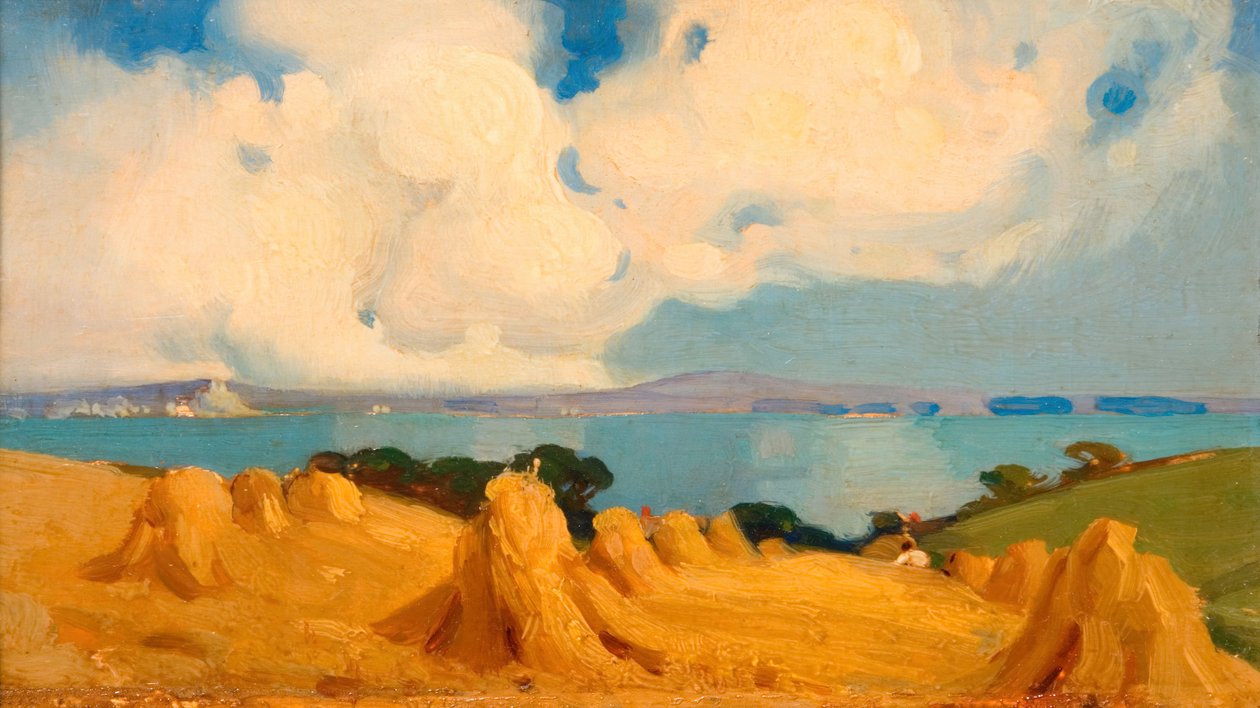 Mounts Bay, Cornwall, 1916-1924. av Benjamin Haughton