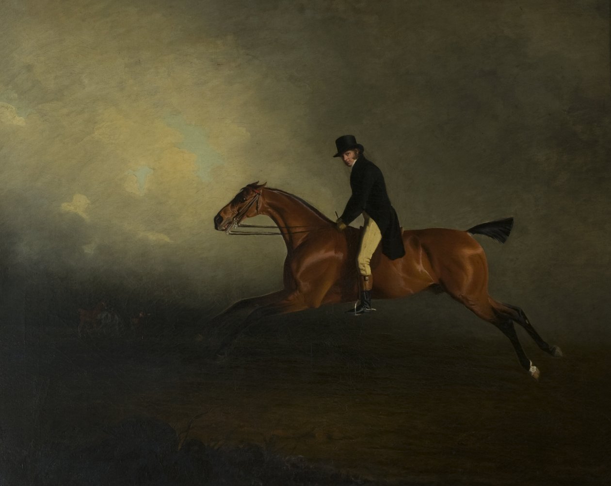 Archibald Kennedy, 12th Earl of Cassillis, senere 1st Marquess of Ailsa, Riding a Match from Culzean til Glasgow av Benjamin Marshall