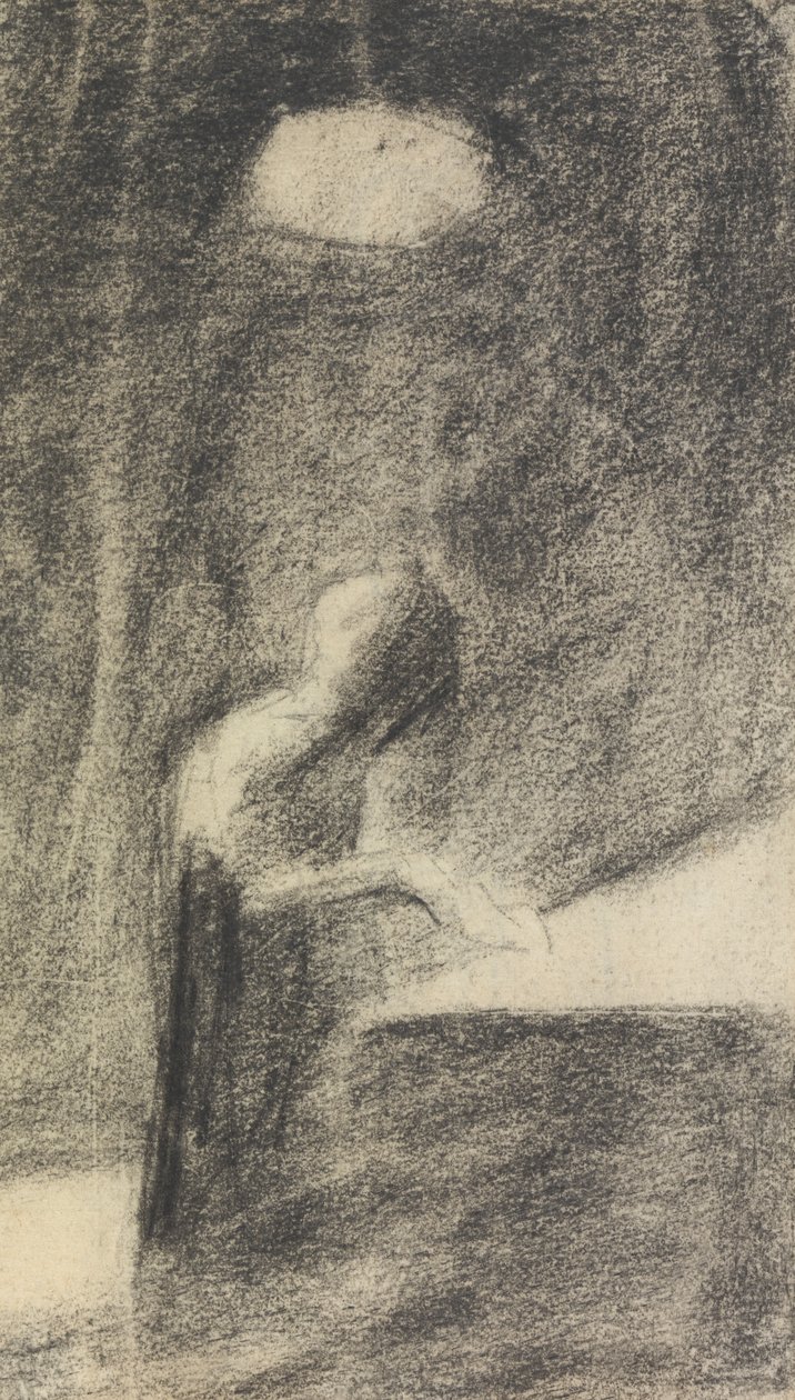 Abstrakt skisse av en figur av Benjamin Robert Haydon