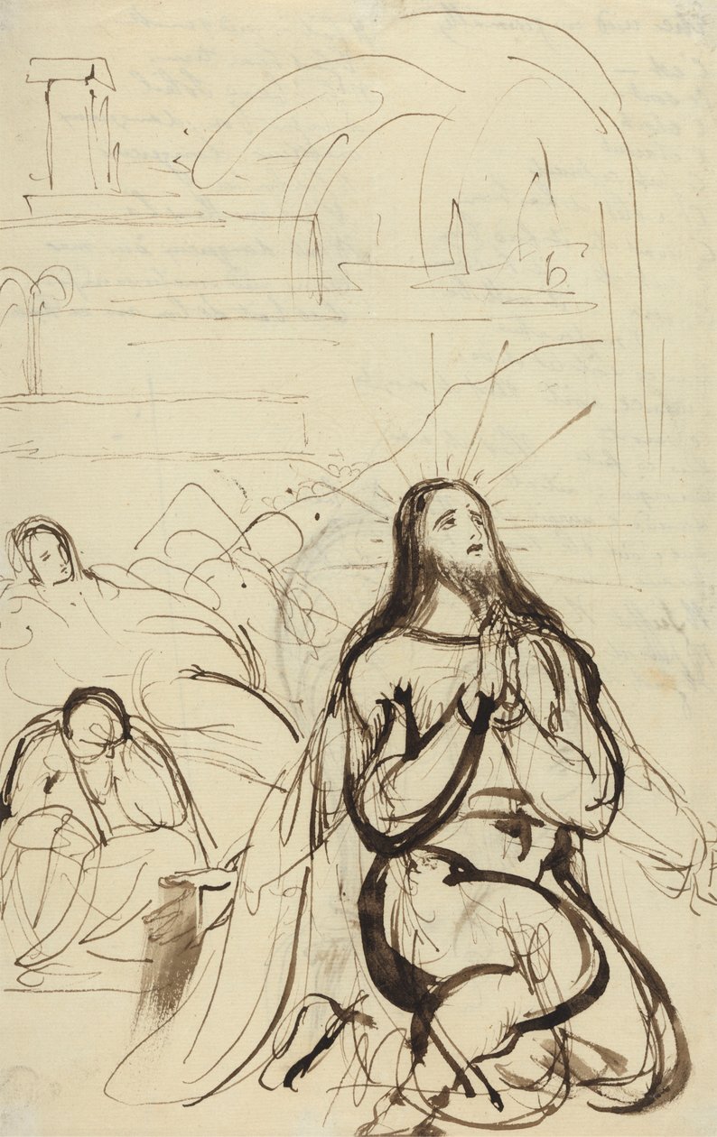 Studer for, Agony in the Garden av Benjamin Robert Haydon