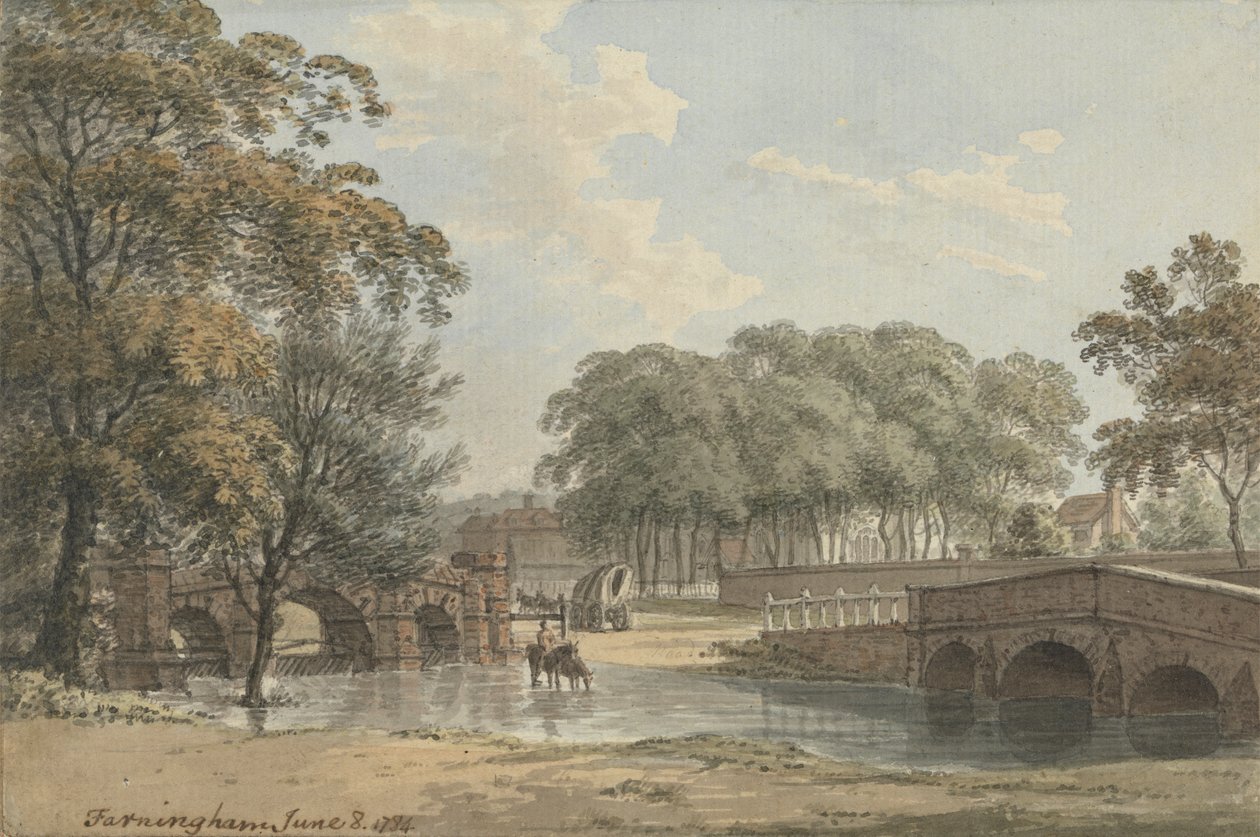 Farningham, Kent av Benjamin Thomas Pouncey