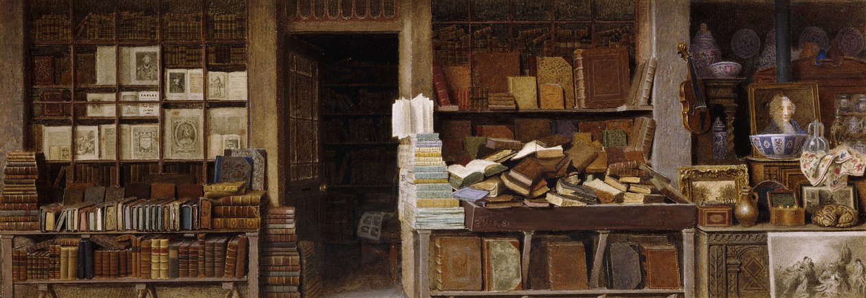 En bit av London Town, 1881 av Benjamin Walter Spiers