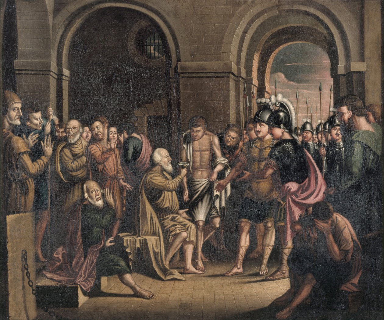 Sokrates død, 1756 av Benjamin West