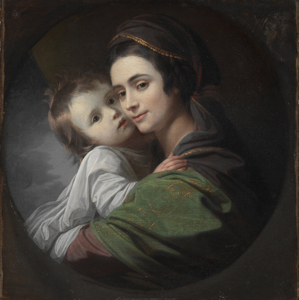 Elizabeth Shewell West og hennes sønn, Raphael av Benjamin West