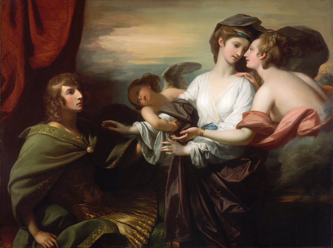 Helen brakt til Paris, 1776 av Benjamin West