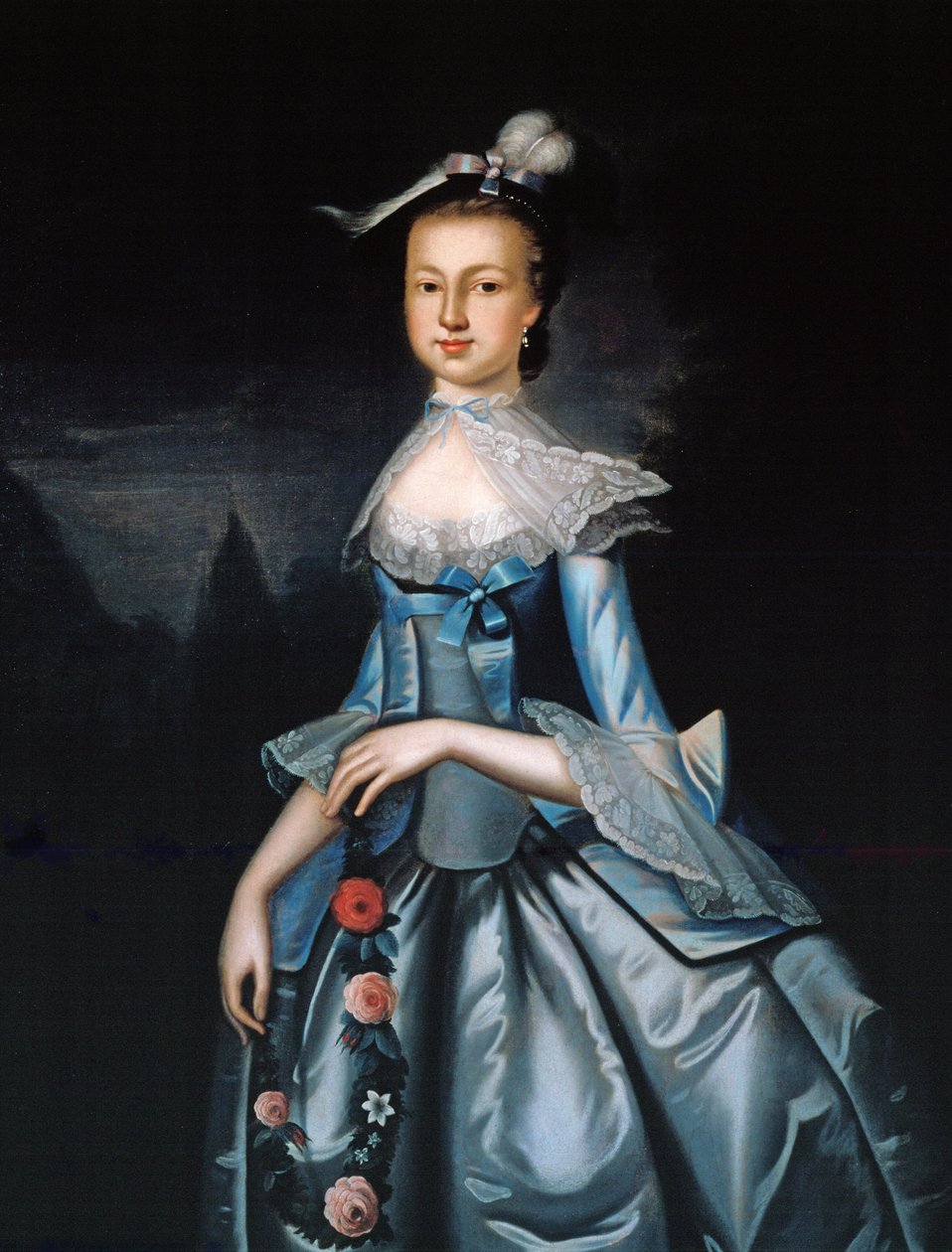 Jane Galloway (1745–86) av Benjamin West