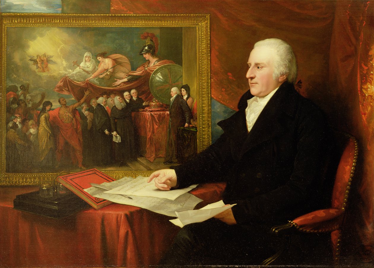 John Eardley Wilmot (1709-92) 1812 (olje på lerret) av Benjamin West