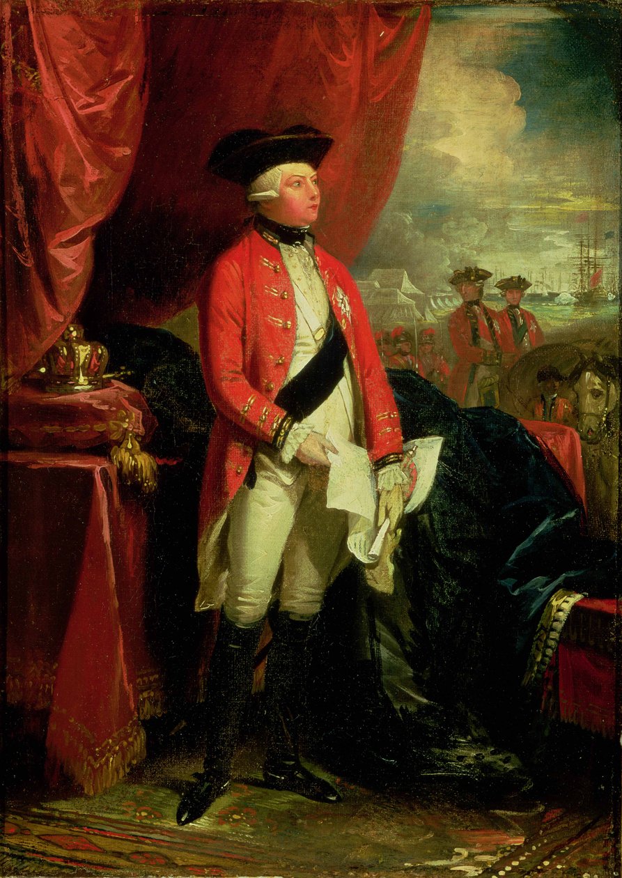 Kong George III (1738–1820) av Benjamin West