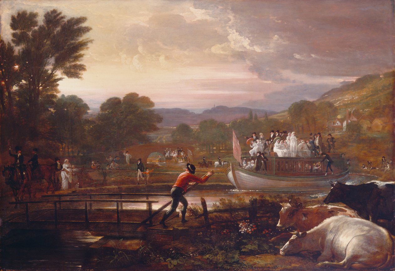 Paddington-kanalen, 1801 av Benjamin West