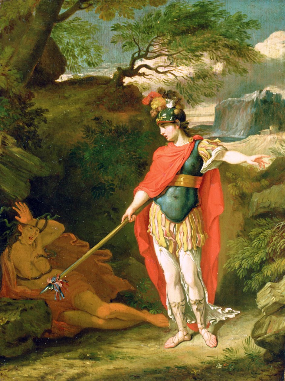 Perseus og Medusa av Benjamin West