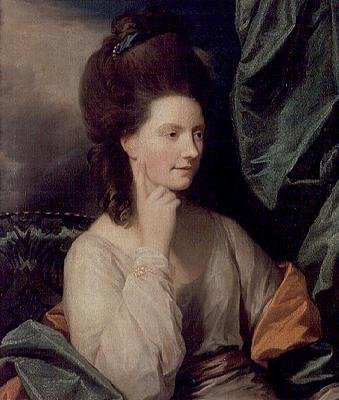 Portrett av fru William Abercromby fra Classaugh av Benjamin West