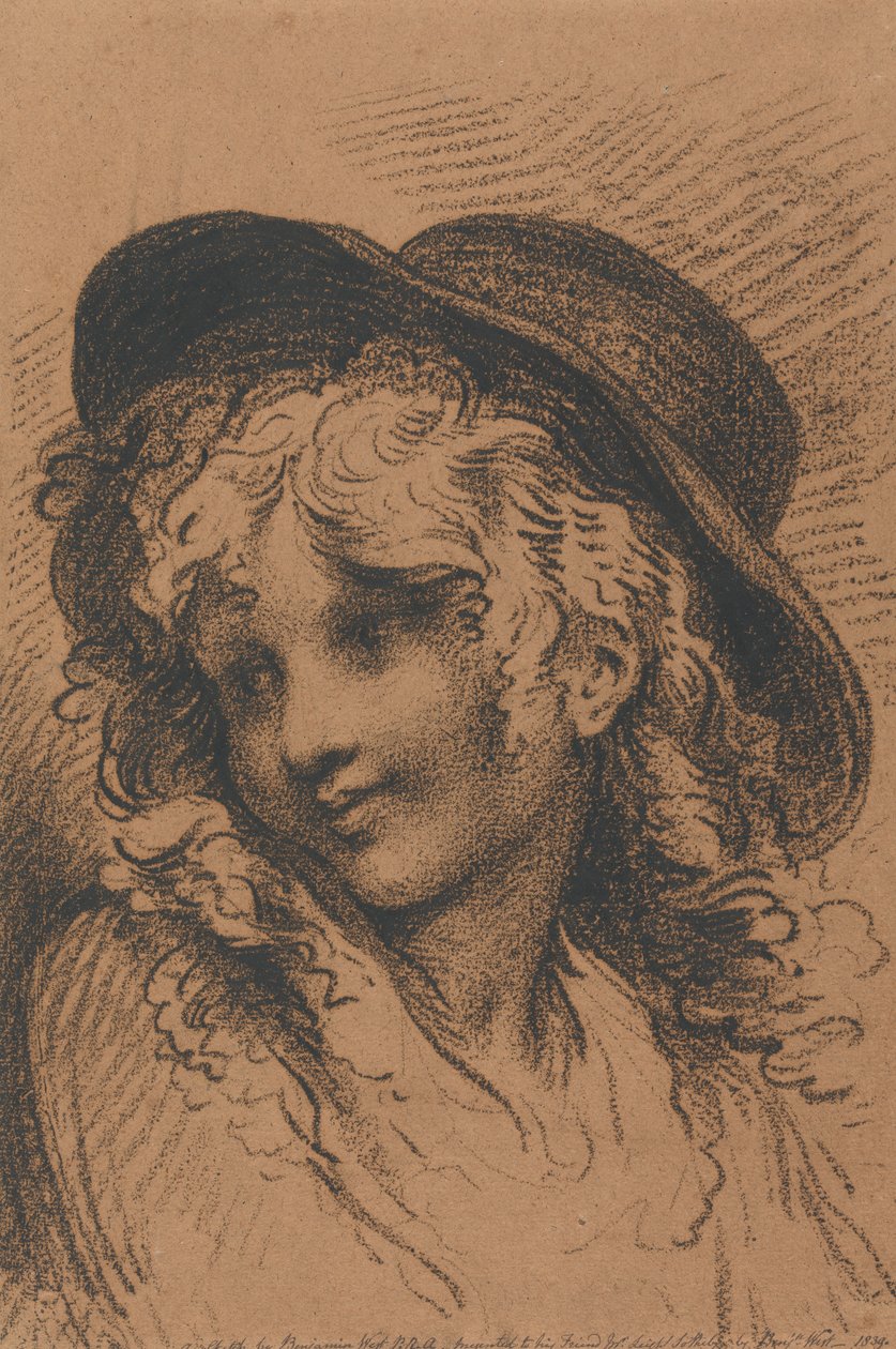 Portrett av kunstnerens sønn, Raphael av Benjamin West