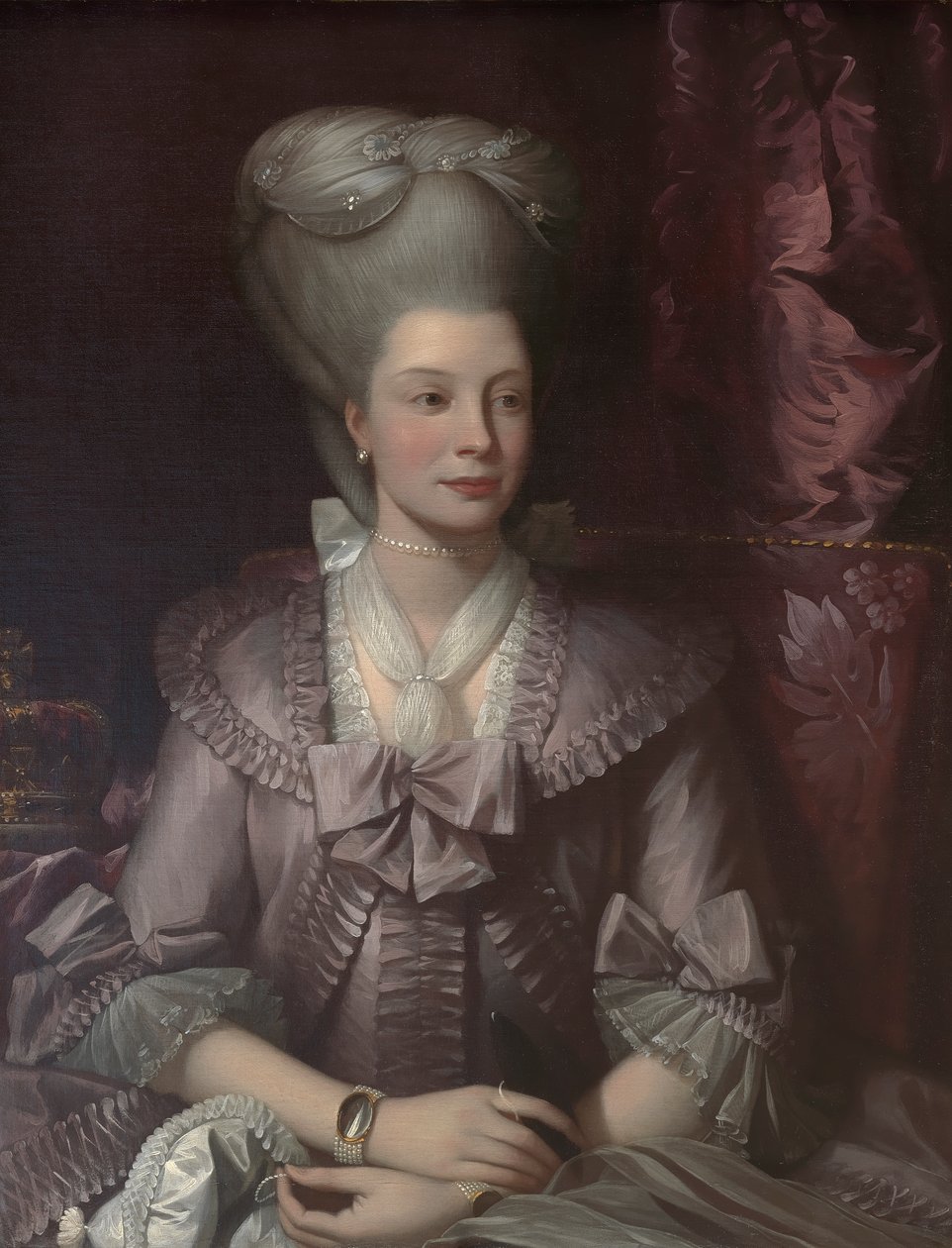Dronning Charlotte av Benjamin West
