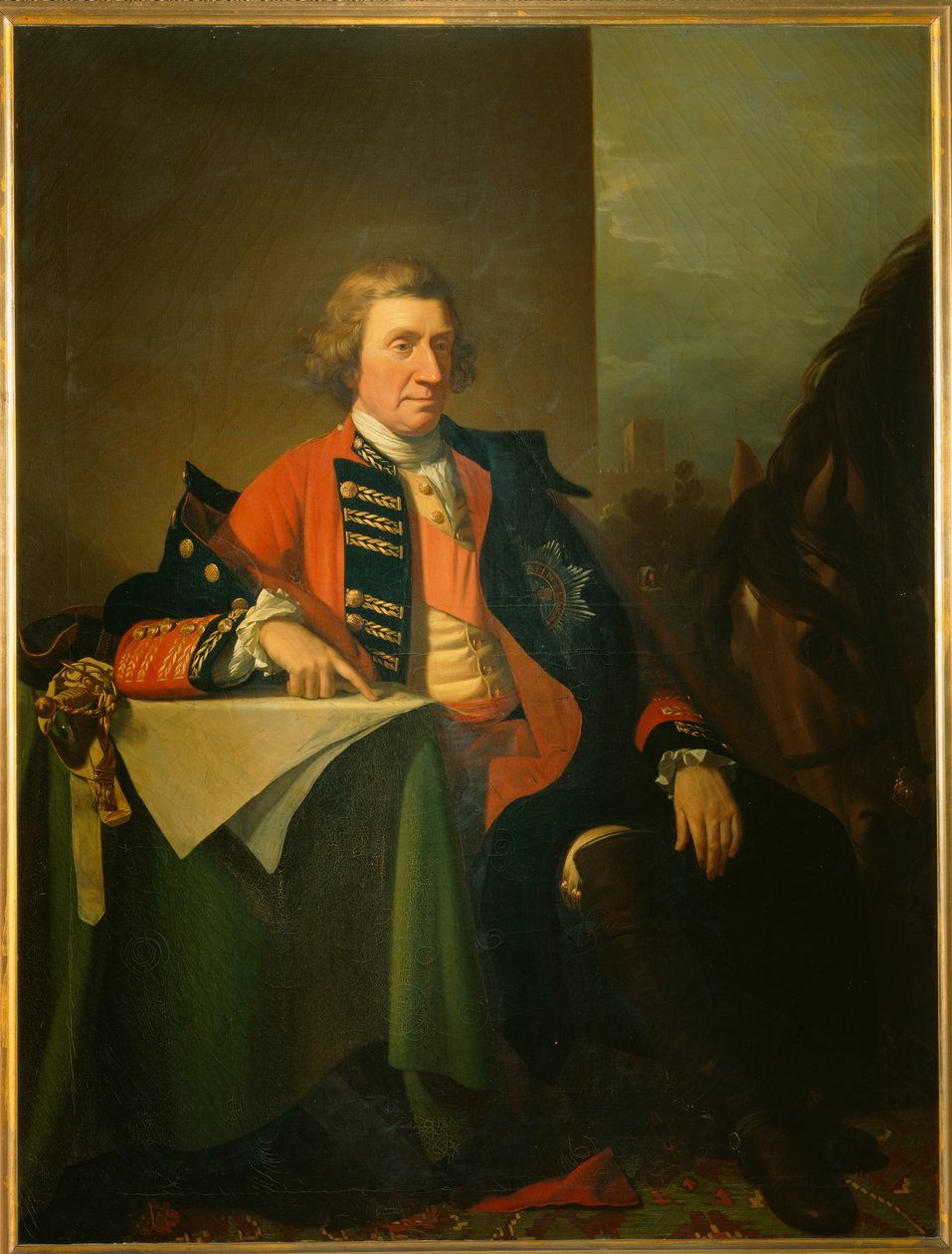Sir John Griffin (olje på lerret) av Benjamin West