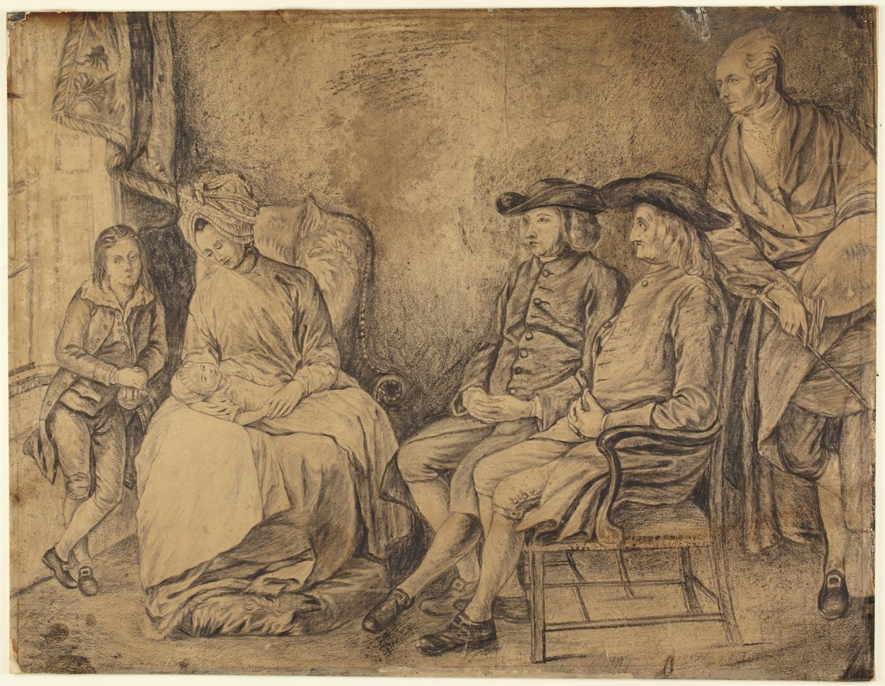 Kunstnerens familie av Benjamin West