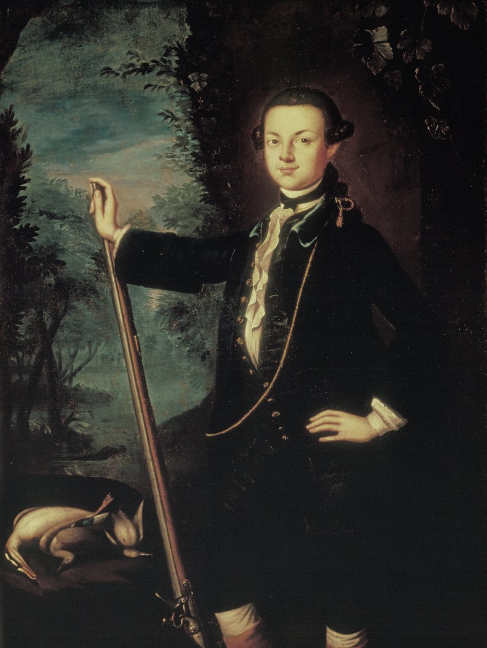 Thomas Mifflin (1744-1800), ca. 1757-59 (olje på lerret) av Benjamin West