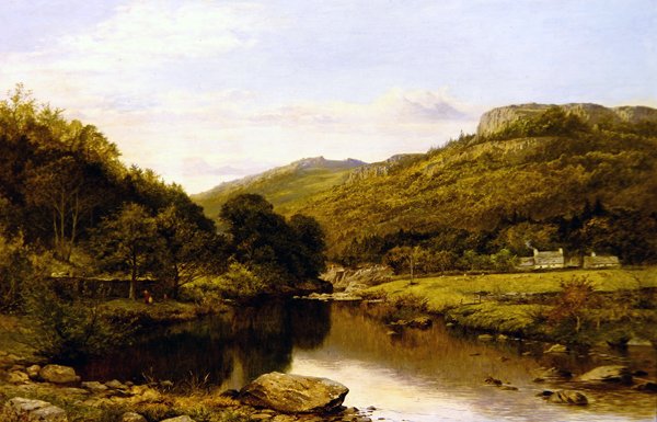 En fin ettermiddag i Nord-Wales av Benjamin Williams Leader