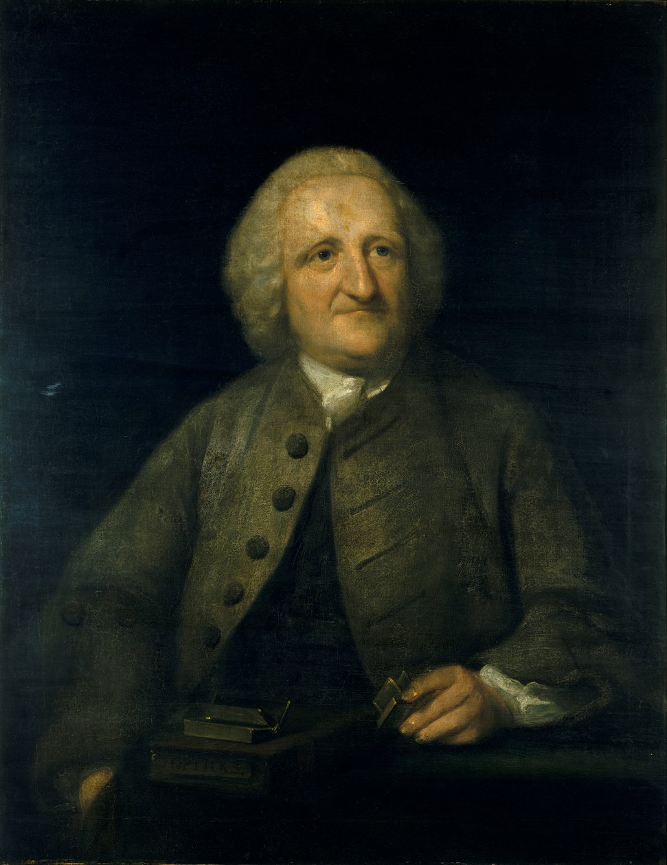 John Dollond, midten til slutten av 1700-tallet (olje på lerret) av Benjamin Wilson