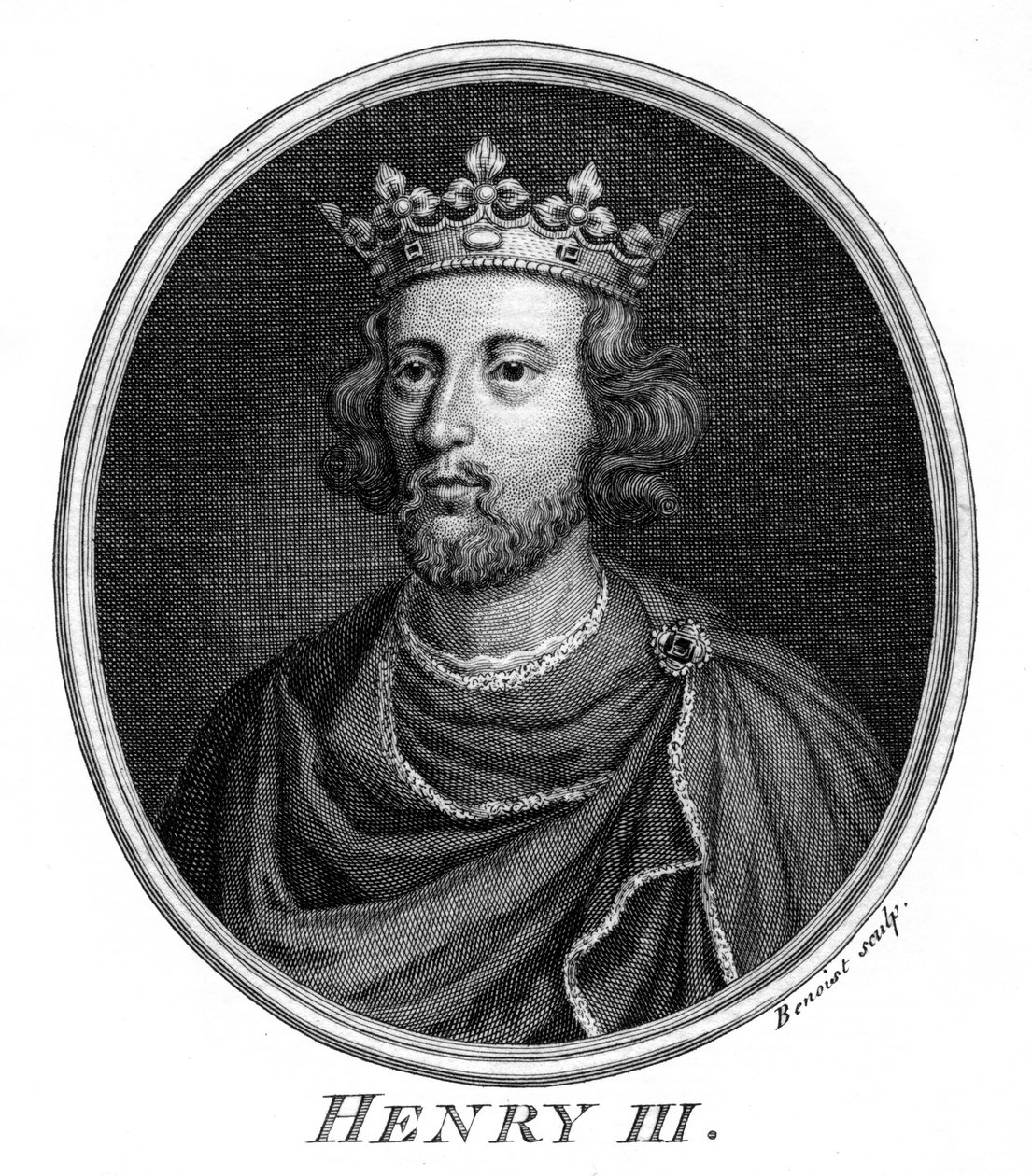 Henrik III, konge av England. av Benoist