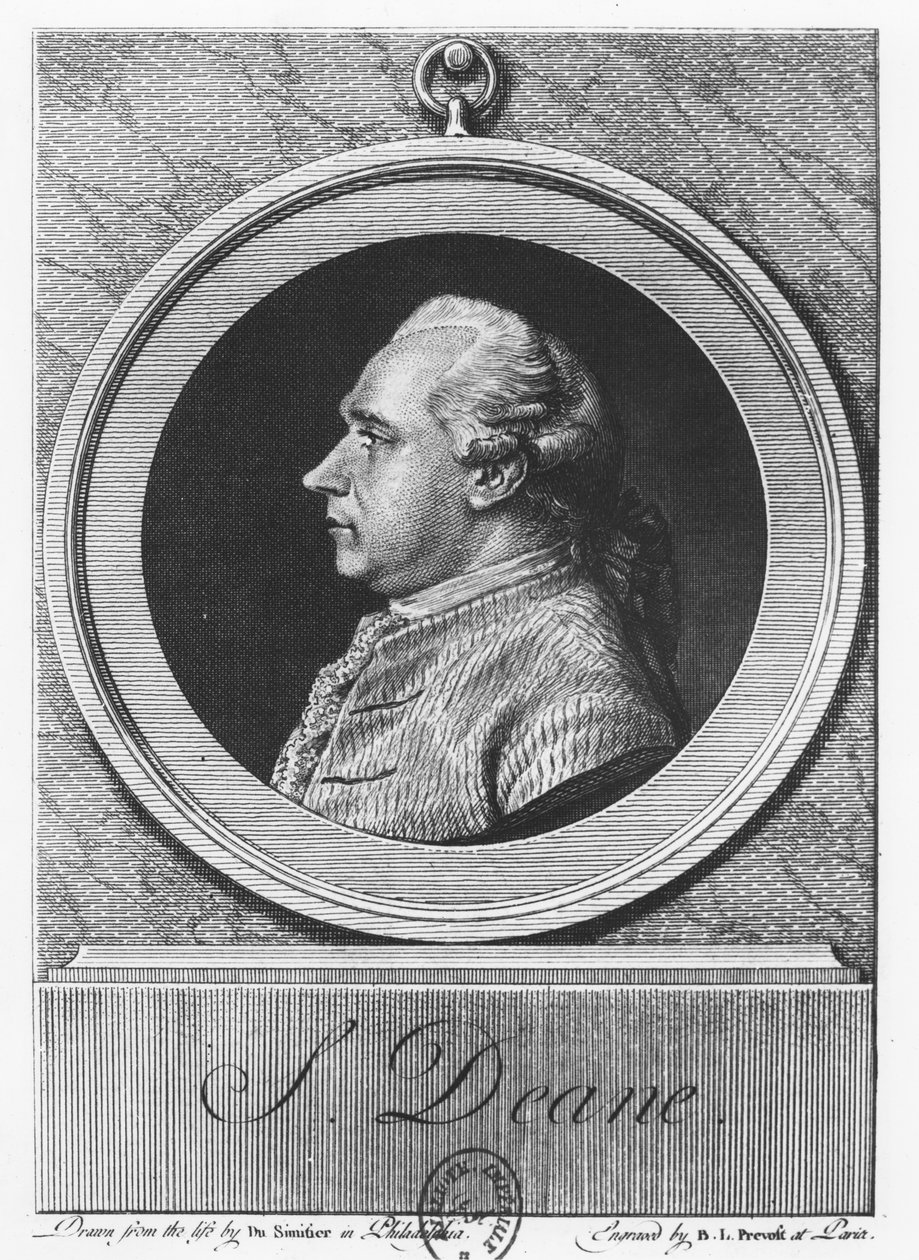 Silas Deane av Benoit Louis Prevost