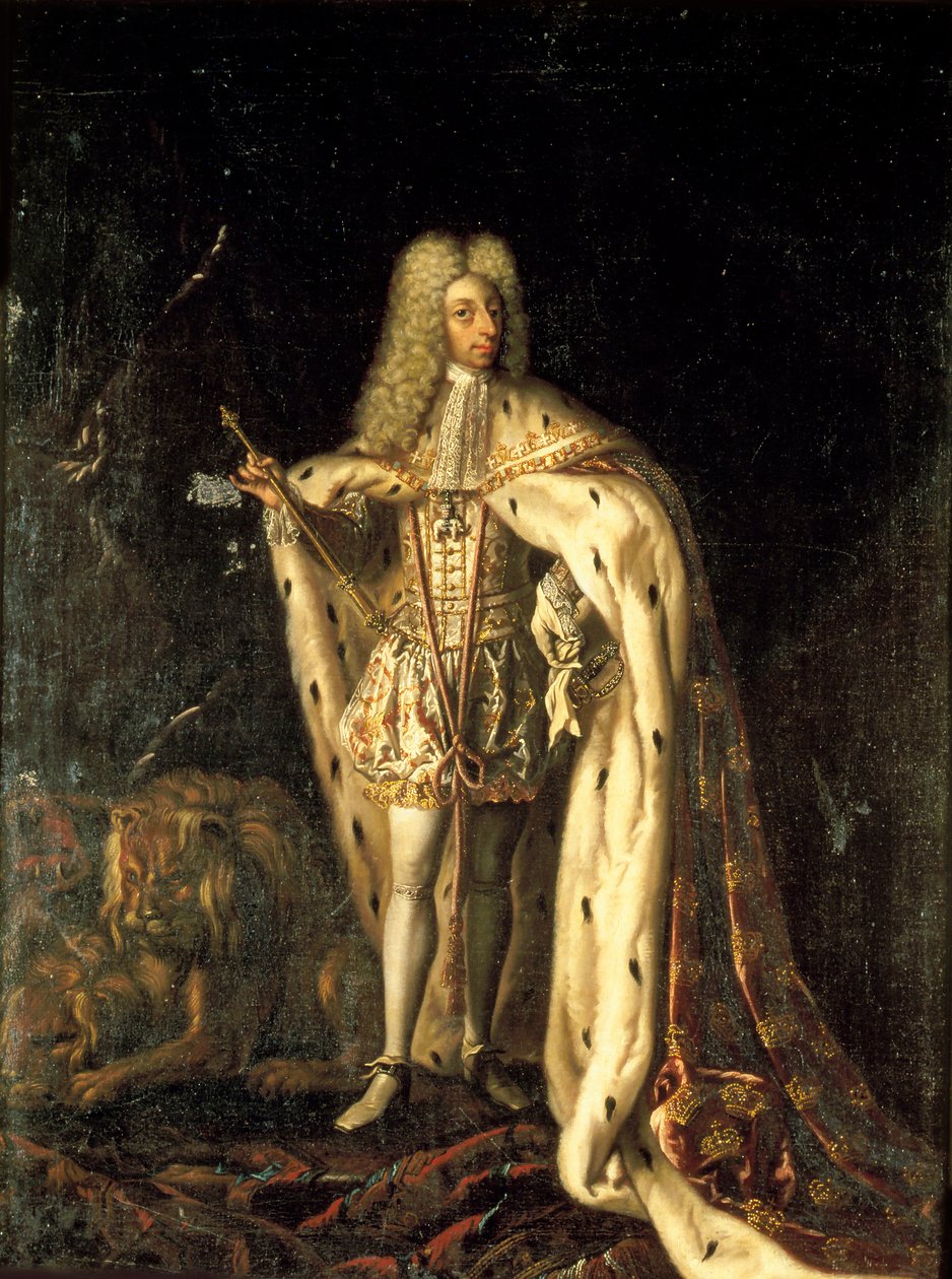 Kong Fredrik IV av Danmark og Norge 1671-1730, um 1700. av Benoît Le Coffre