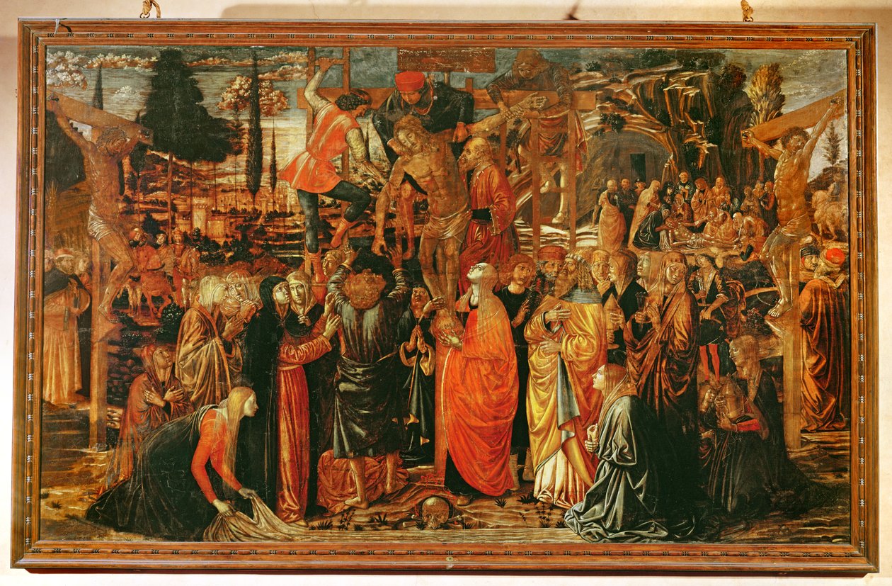 Nedstigningen fra korset av Benozzo di Lese di Sandro Gozzoli