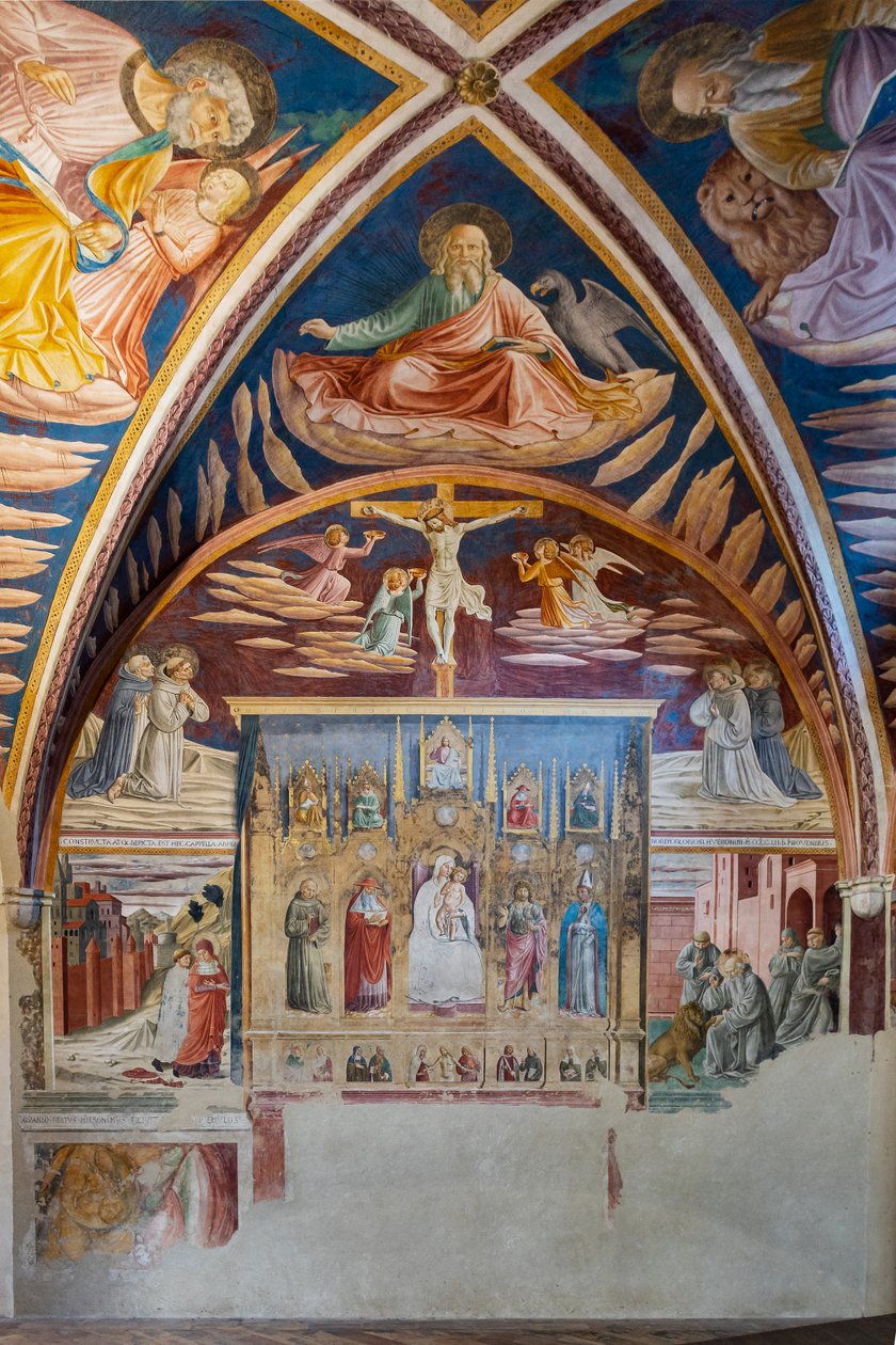 St. Hieronymus kapell av Benozzo di Lese di Sandro Gozzoli