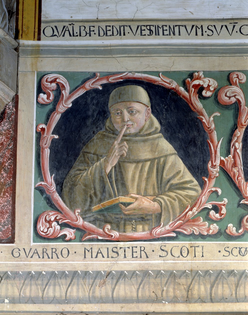 John Duns Scotus (ca. 1265-c. 1308) 1450 av Benozzo di Lese di Sandro Gozzoli