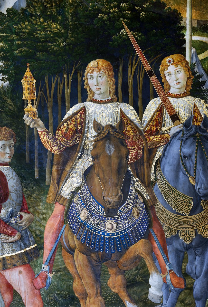 The Procession of the Magi, detalj av Benozzo di Lese di Sandro Gozzoli