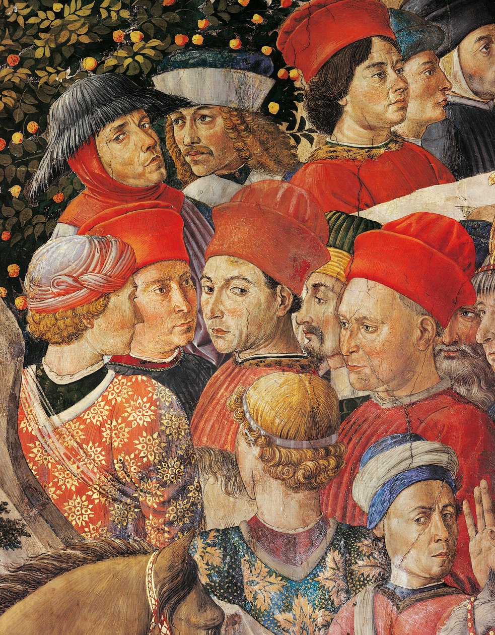 Magienes kavalkade av Benozzo di Lese di Sandro Gozzoli