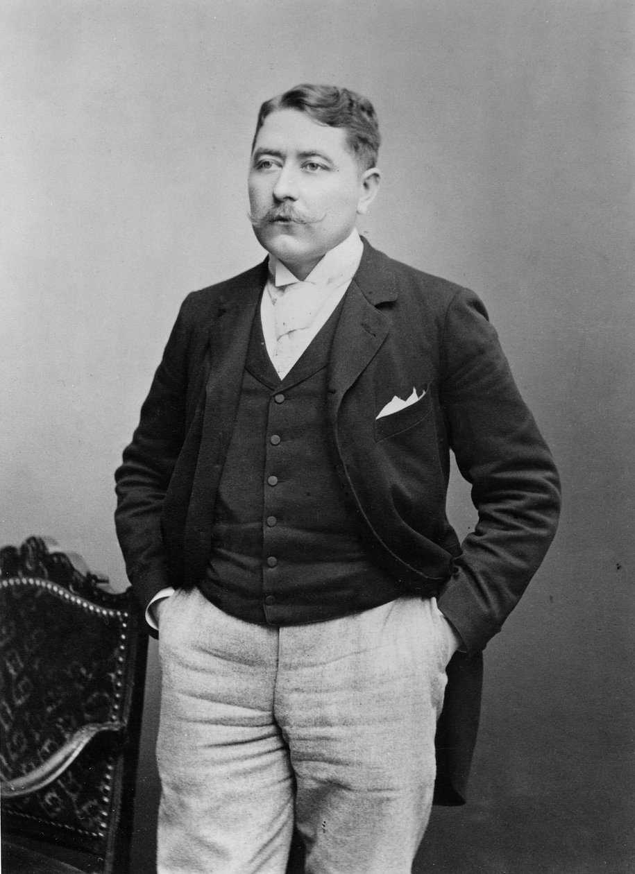 Portrett av Jean Ajalbert av Benque Studio