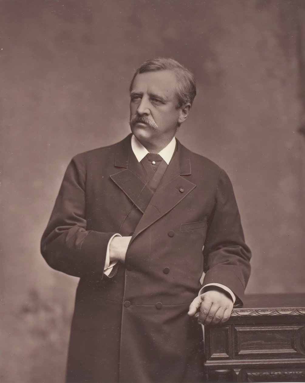 A. E. Nordenskiold svensk geolog og mineralog, født Finland, 1832-1901, ca. 1880 av Benque