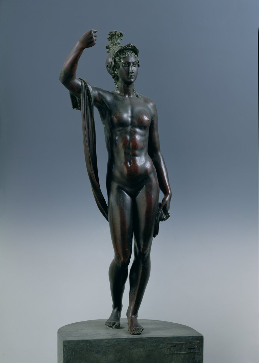 Minerva, 1545 (bronse) av Benvenuto Cellini
