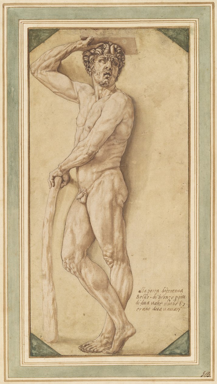 En satyr av Benvenuto Cellini