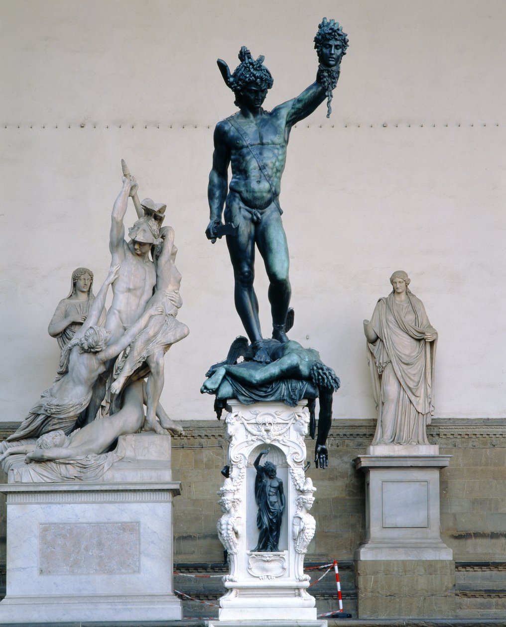 Perseus med hodet til Medusa, 1545-54 (bronse) av Benvenuto Cellini