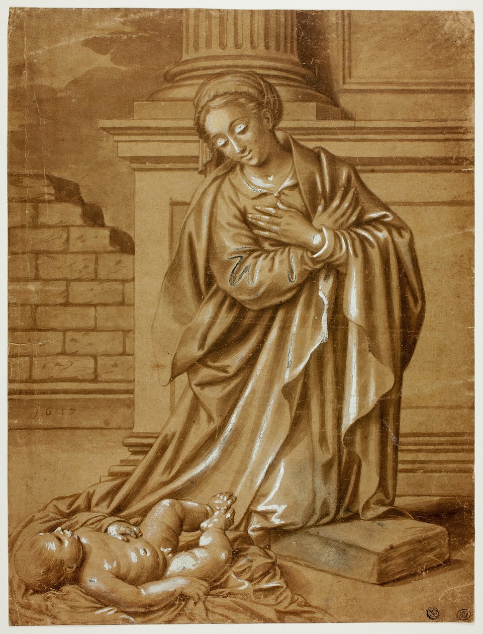 Madonna og barn av Benvenuto Tisi da Garofalo