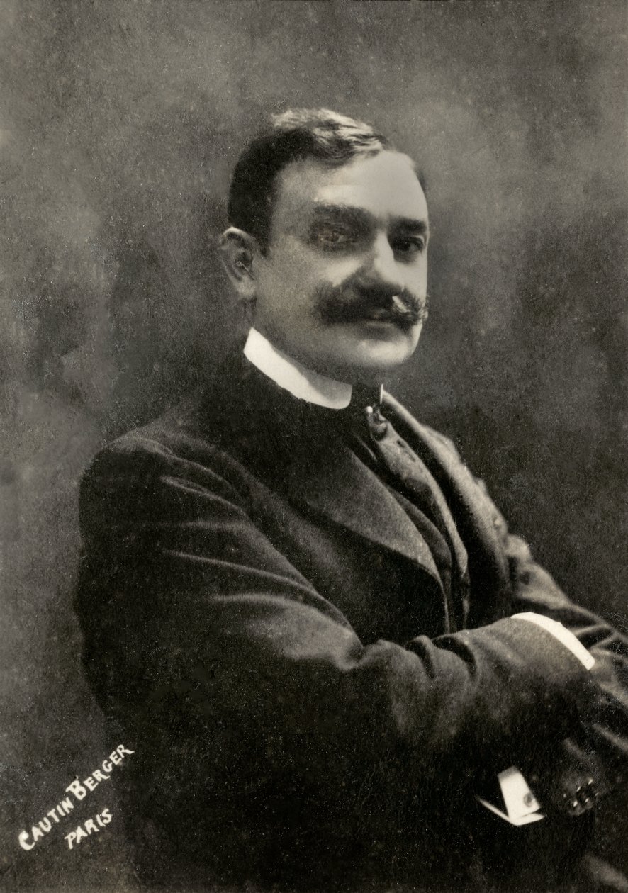 Portrett av den franske kunstneren Jacques Isnardon (1860)  av Berger & Cautin